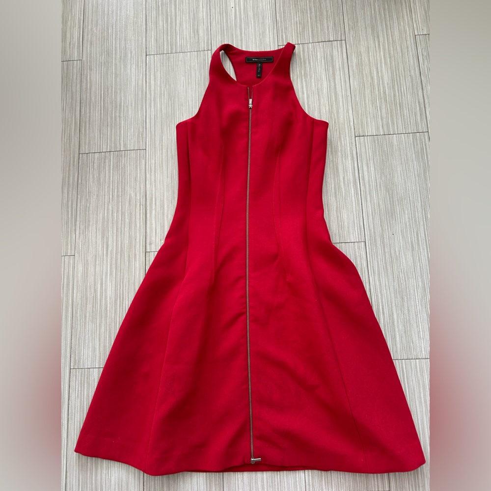 Bcbg red Giuliana dress 02 - Picture 9 of 9